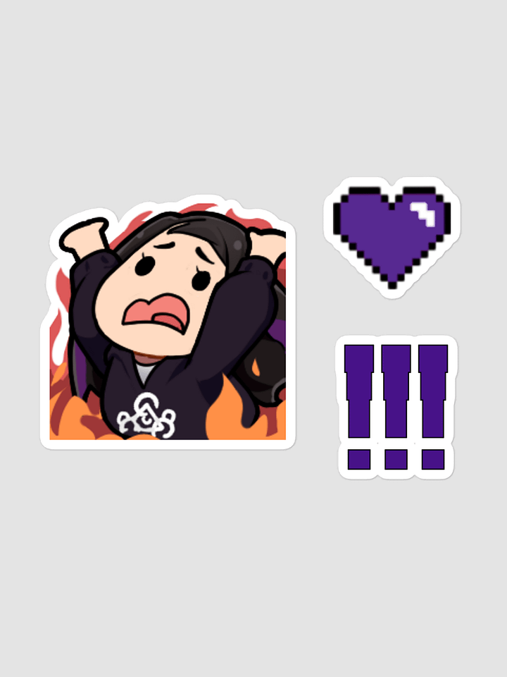 Stickers | !!!, <3, & 184 product image (1)