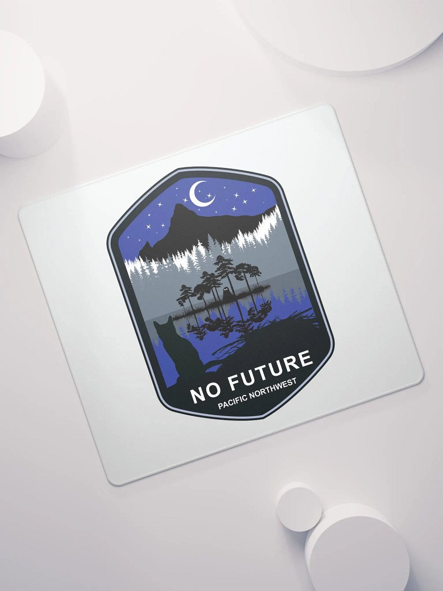 Cat under the Moon Gaming Mousepad product image (11)