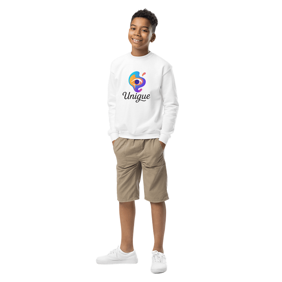 Vibrant Eye Logo Youth Sweatshirt product image (1)