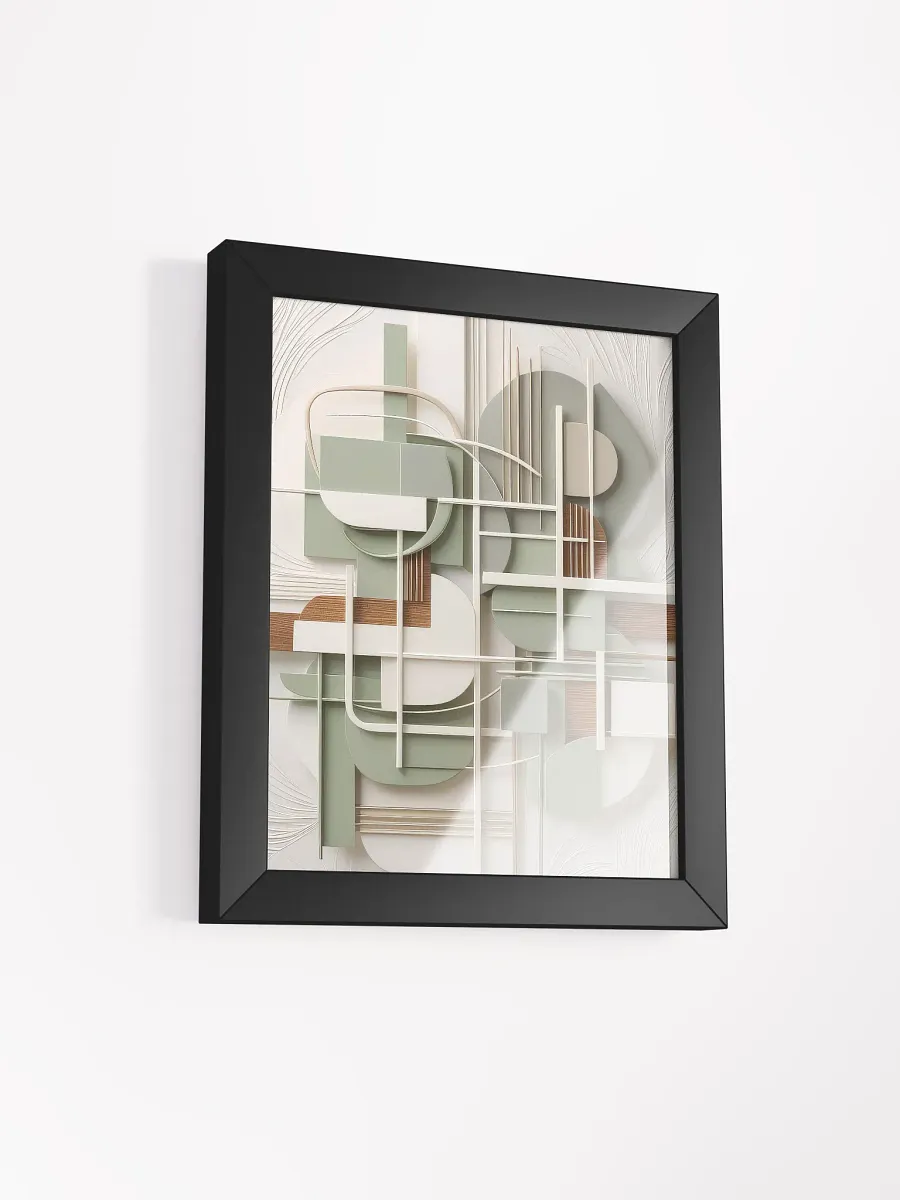 Modern Minimalist Art - Wall Art - Framed - v3 product image (15)