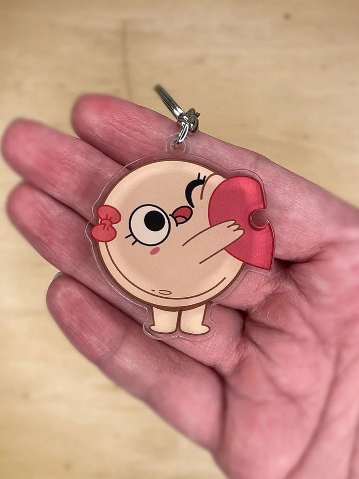 Pancake with Heart |Keychain Preorder product image (1)