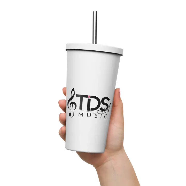 TDS Music Insulated Tumbler With Straw product image (1)
