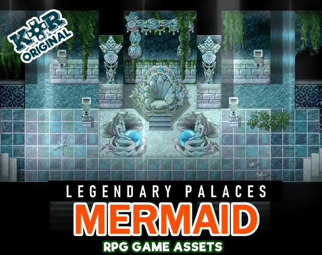 KR Legendary Palaces ~ Mermaid Tileset for RPGs product image (1)