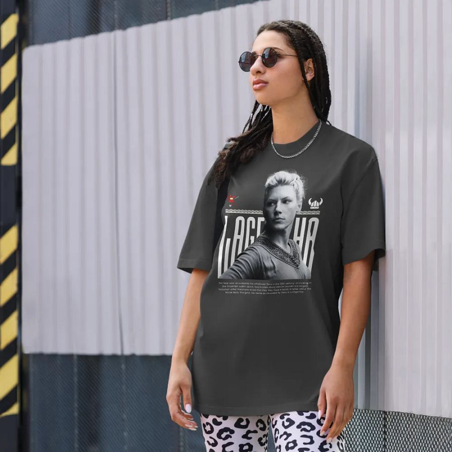 Faded Black Lagertha Tee product image (8)