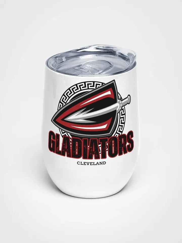 Cleveland Gladiators Wine Tumbler product image (1)