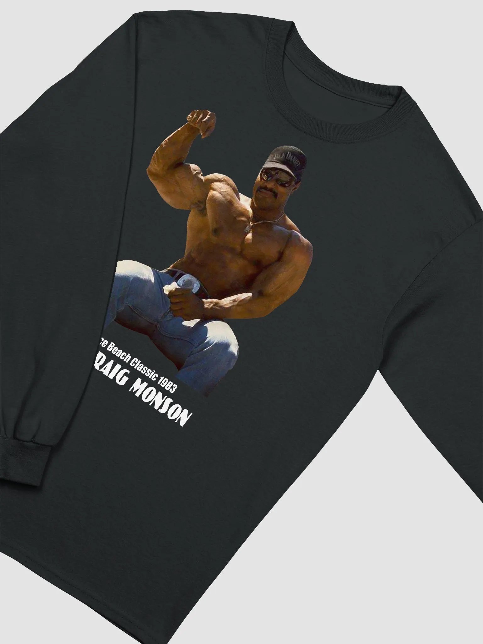 Big Craig Monson Venice Beach Legend Long Sleeve T-shirt product image (2)