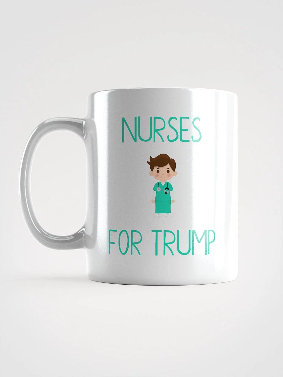 Nurses For Trump (M) Mug product image (17)