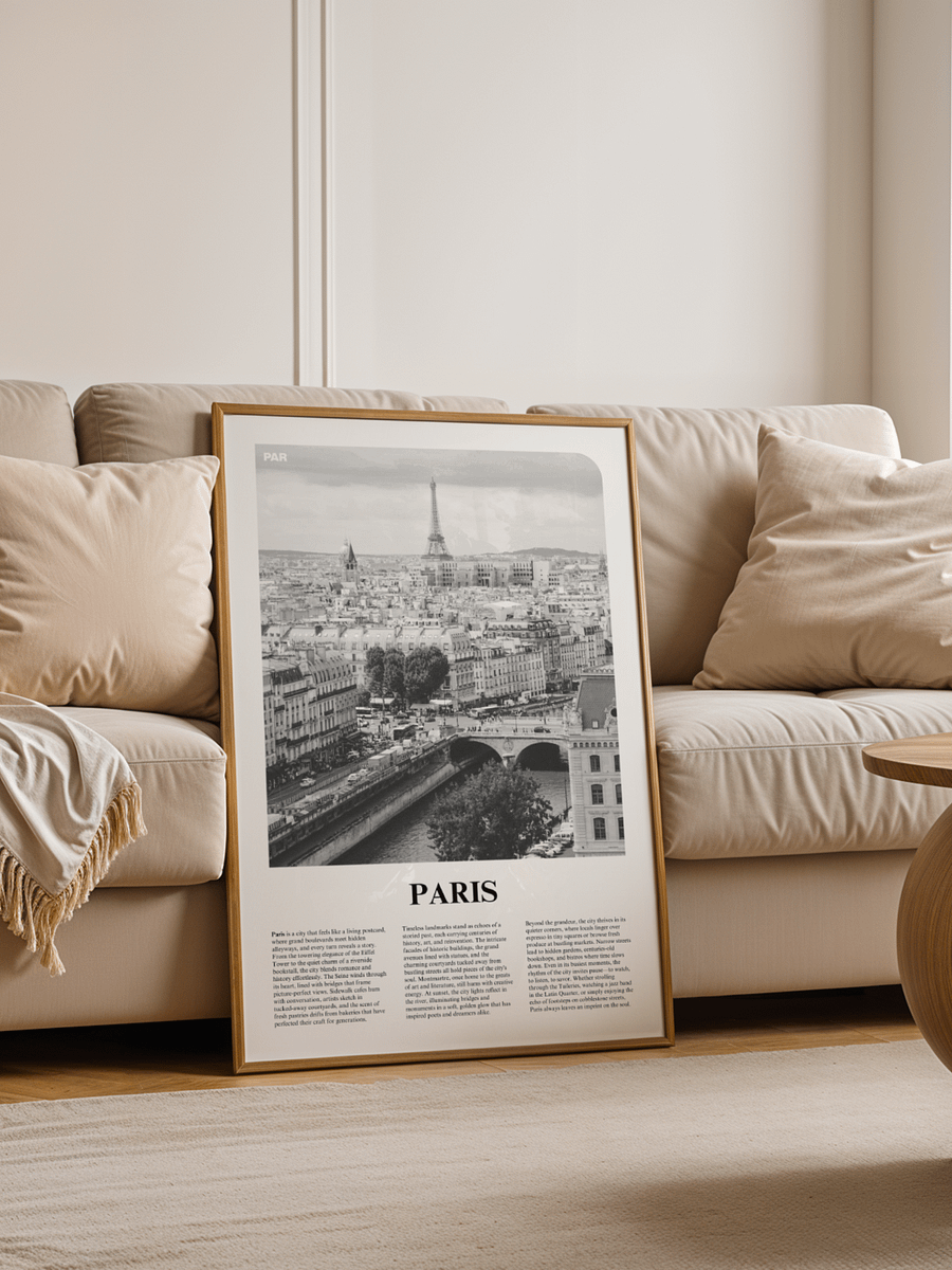 Paris 01 Newspaper Poster product image (4)