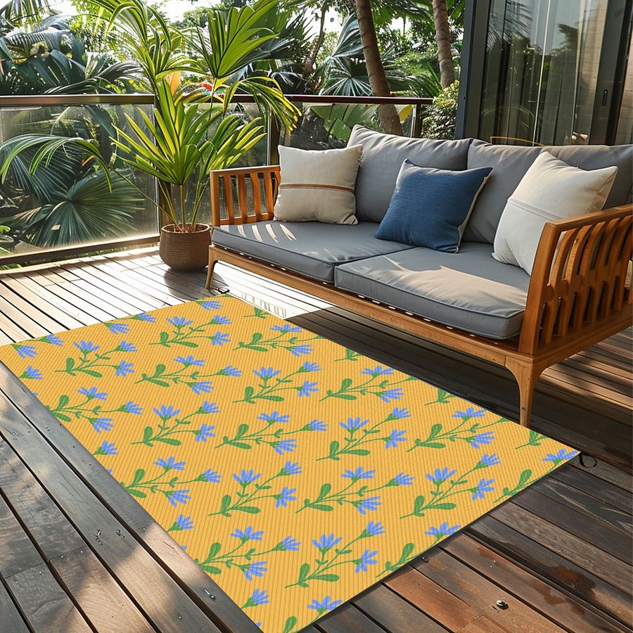 Outdoor Plastic straw Mat product image (6)