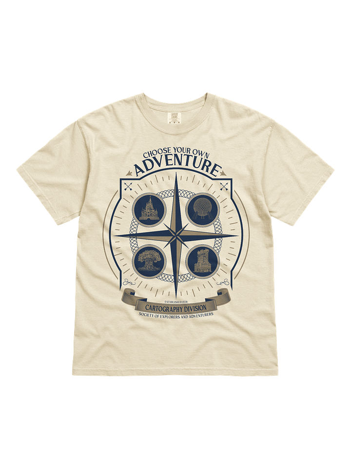 S.E.A. Cartography Division: 4-Park Expedition Tee product image (3)