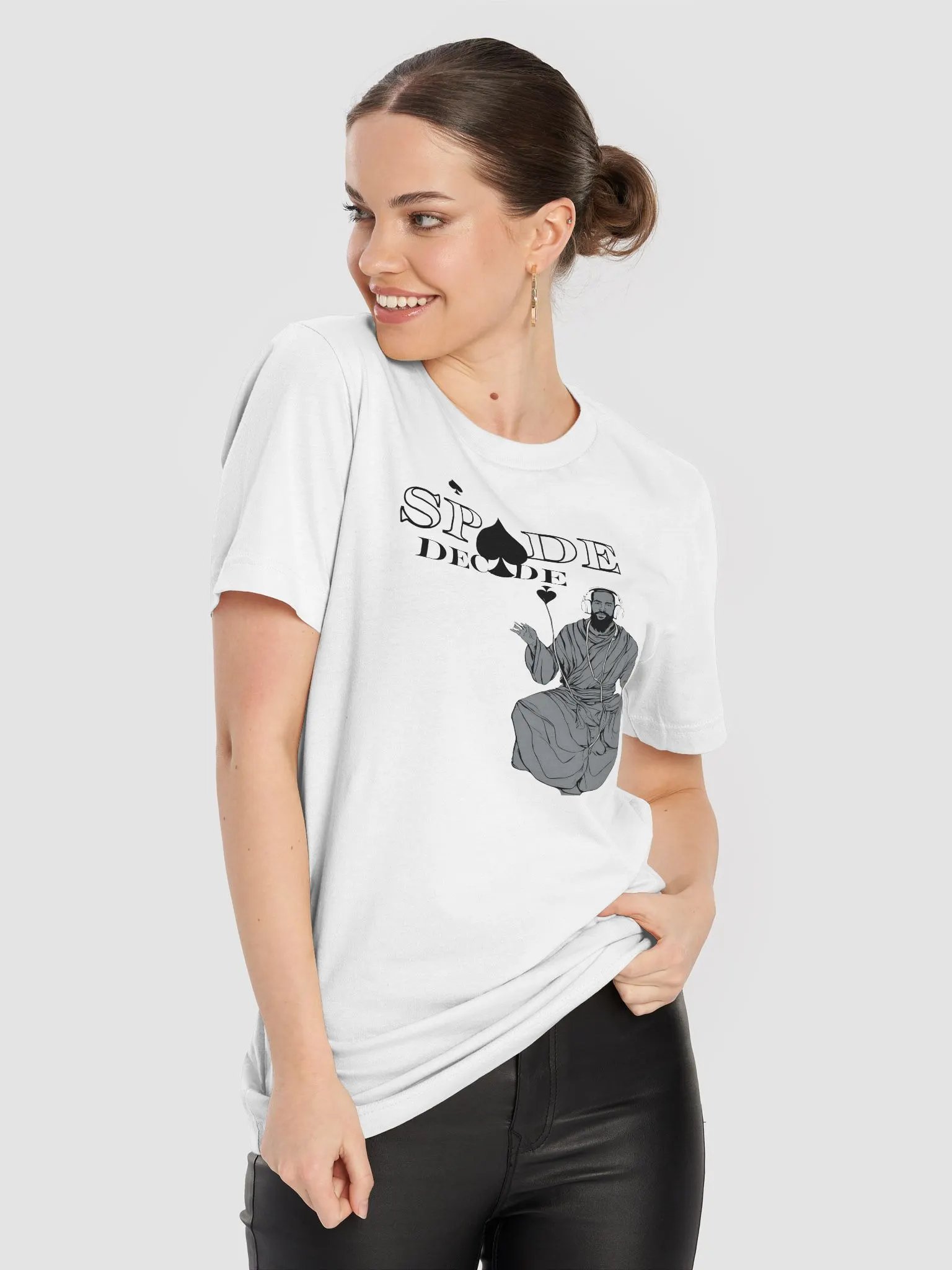 Spade Decade Music Zen logo (soft-Tee) product image (1)