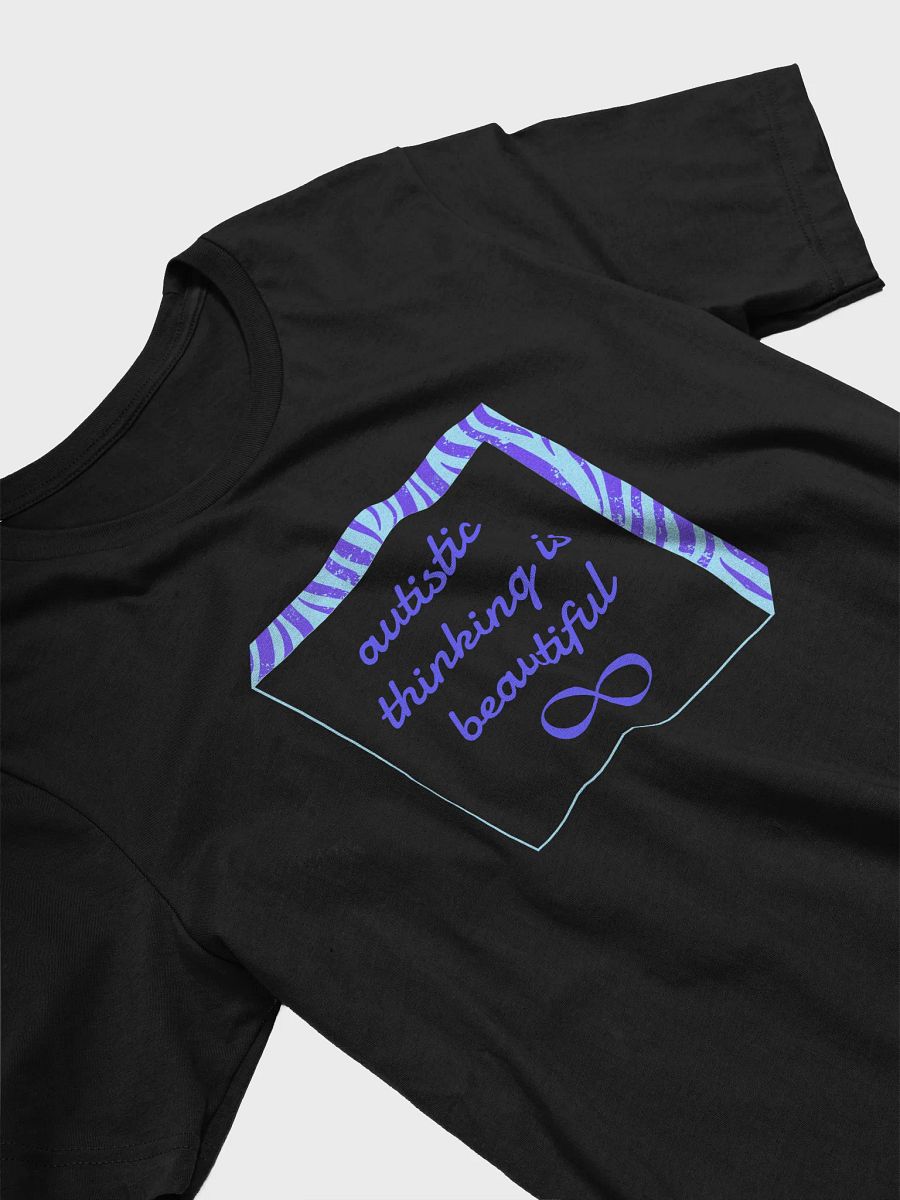 autistic thinking is beautiful t-shirt product image (3)