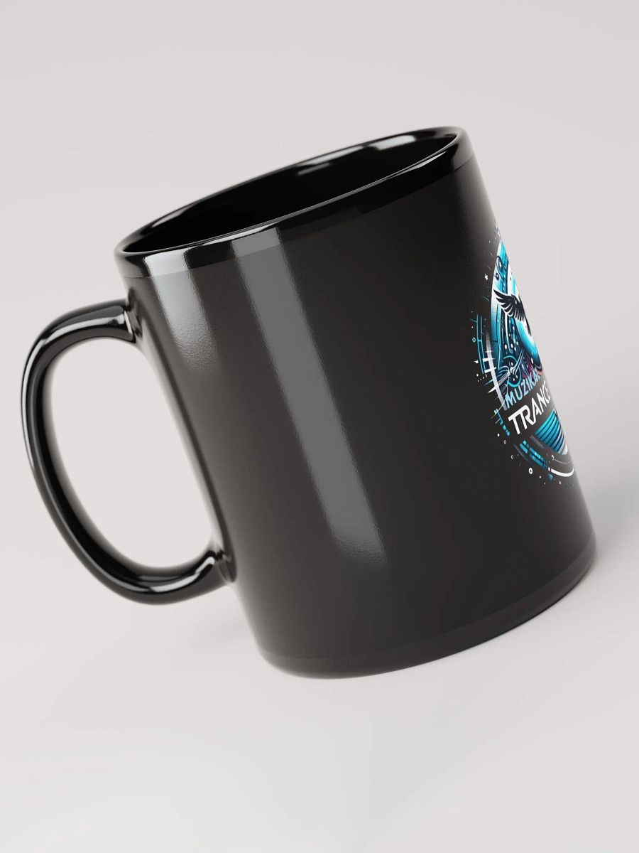 Trance Fusion Black Glossy Mug product image (3)