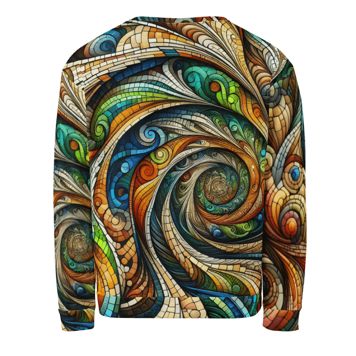 Colorful Patterns - All-Over Unisex Sweatshirt #6 product image (2)