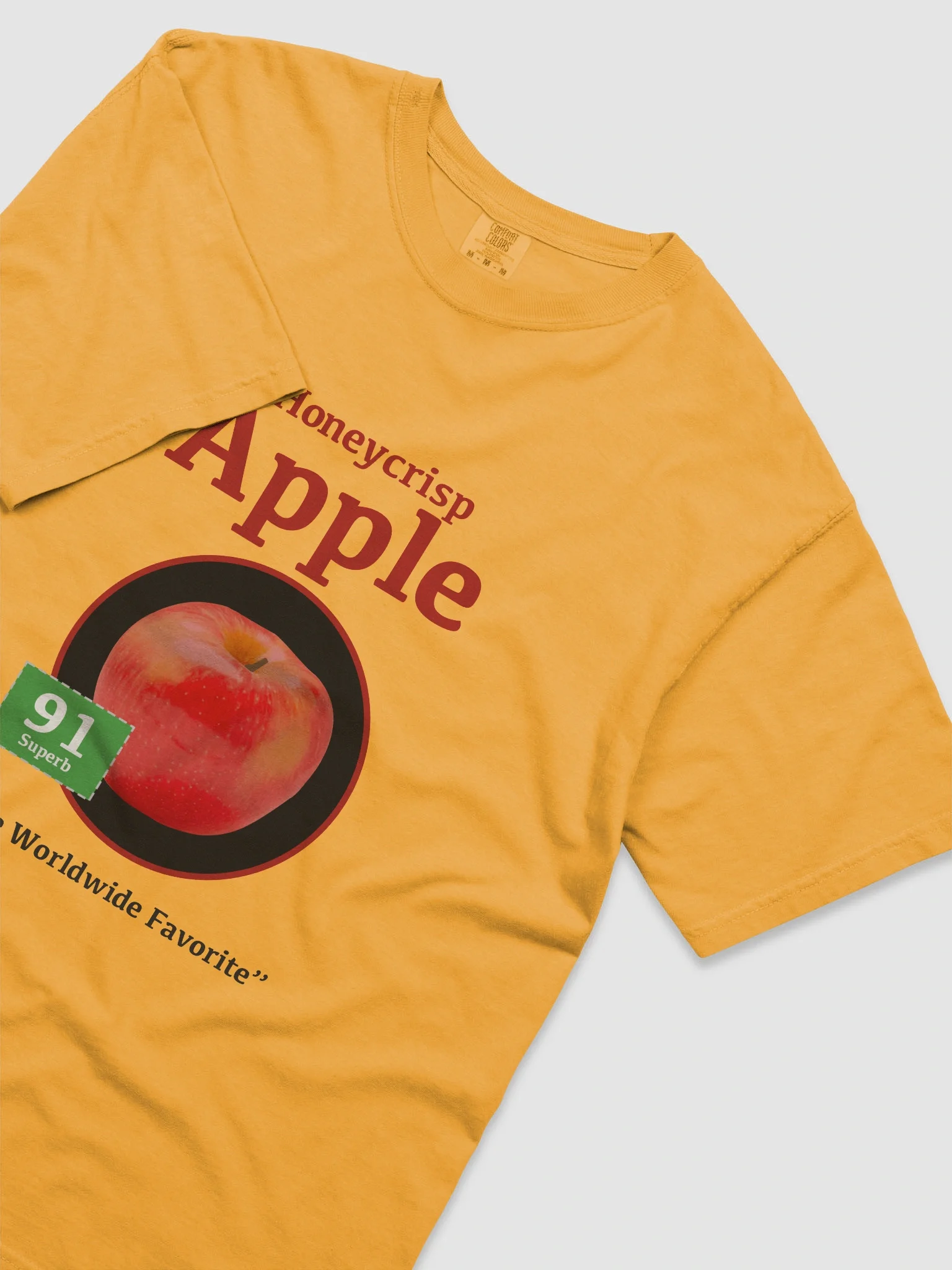 APPLE RANKINGS: HONEYCRISP APPLE T-SHIRT (Regular Fit) product image (59)
