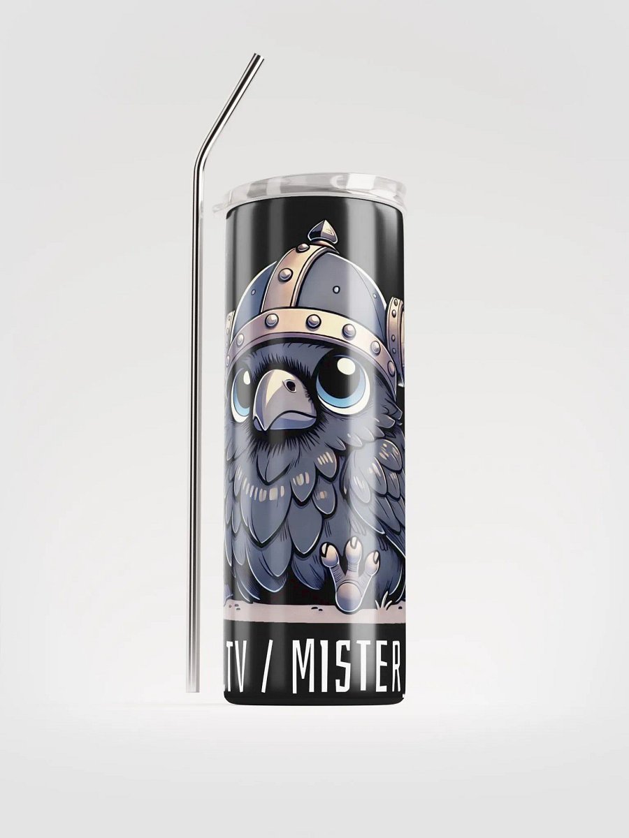 Edelstahlbecher - Wikinger Rabe product image (1)