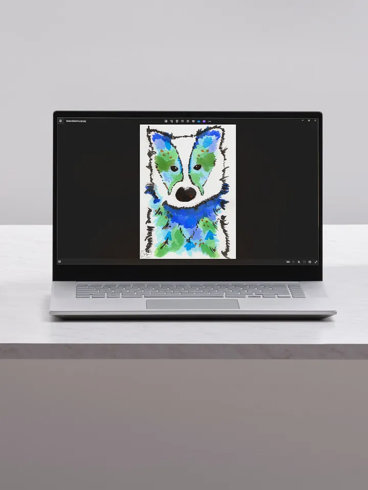Honey Badger Watercolour Download product image (1)