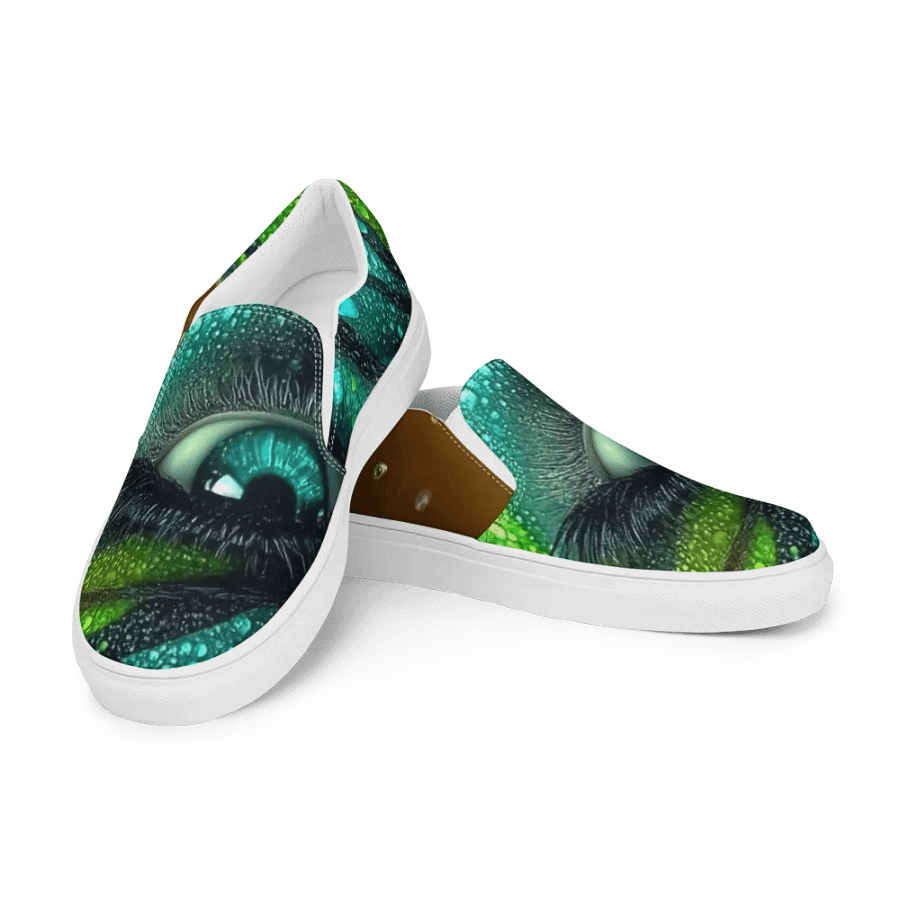 Enchanting Eye Art Women's Slip-On Shoes product image (4)