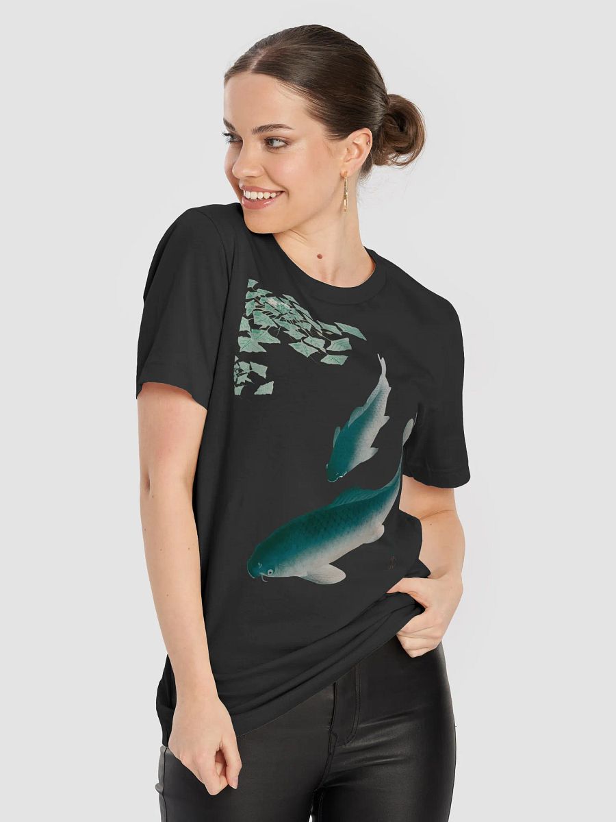 Carp or Koi Print Bella+Canvas Unisex Supersoft T-Shirt product image (77)