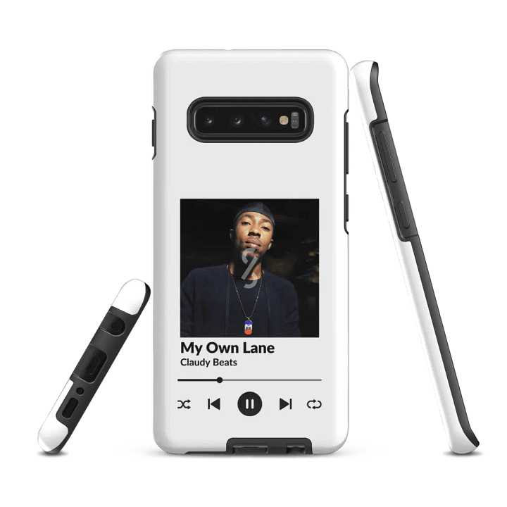 CLAUDY BEATS MY OWN LANE SAMSUNG® TOUGH CASE product image (1)
