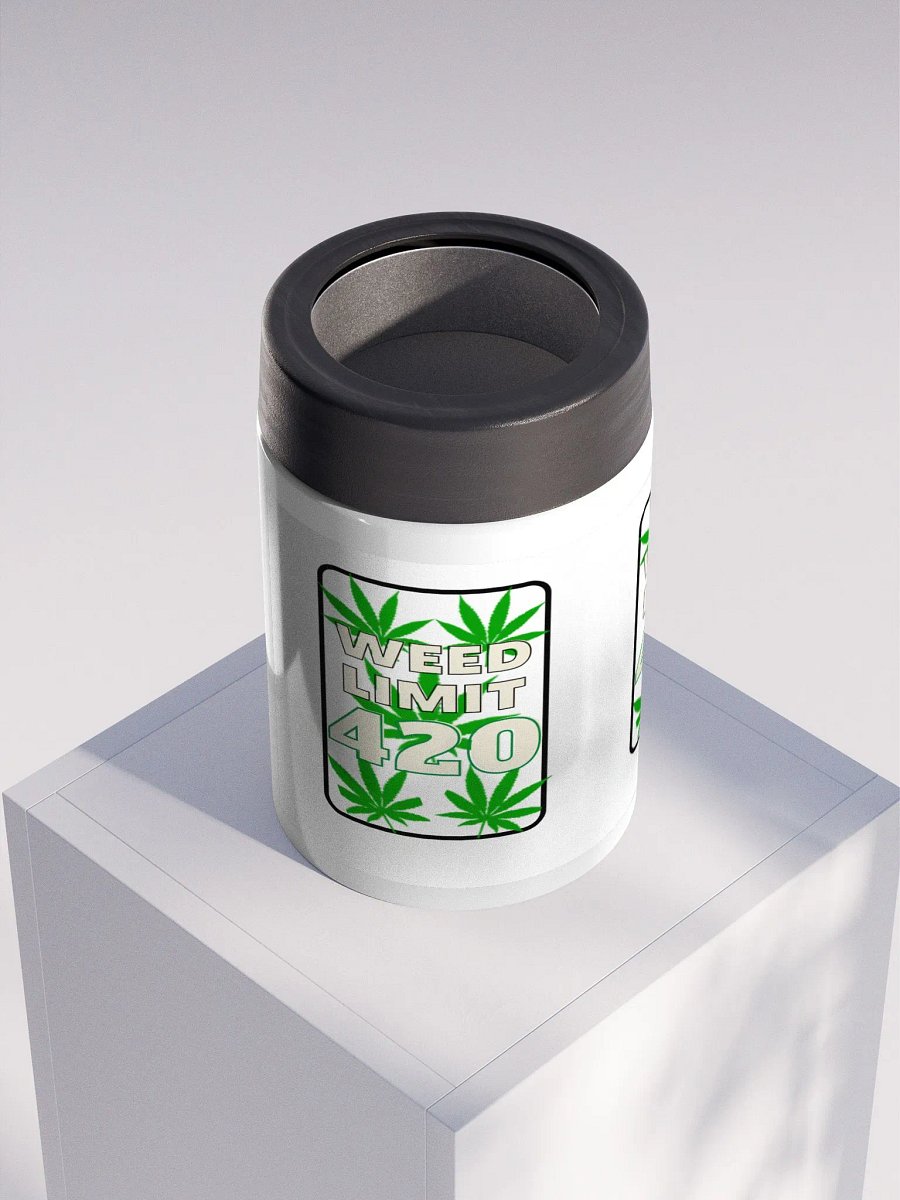 Weed Limit Steel Koozie product image (3)