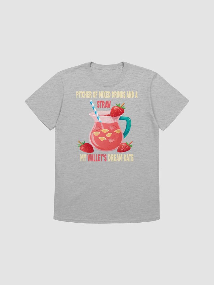 Dream Date - Pitcher of Mixed Drinks and a Straw - Yellow Font product image (1)