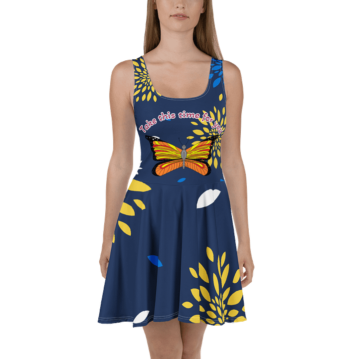 Fluttering Blossoms Skater Dress product image (2)