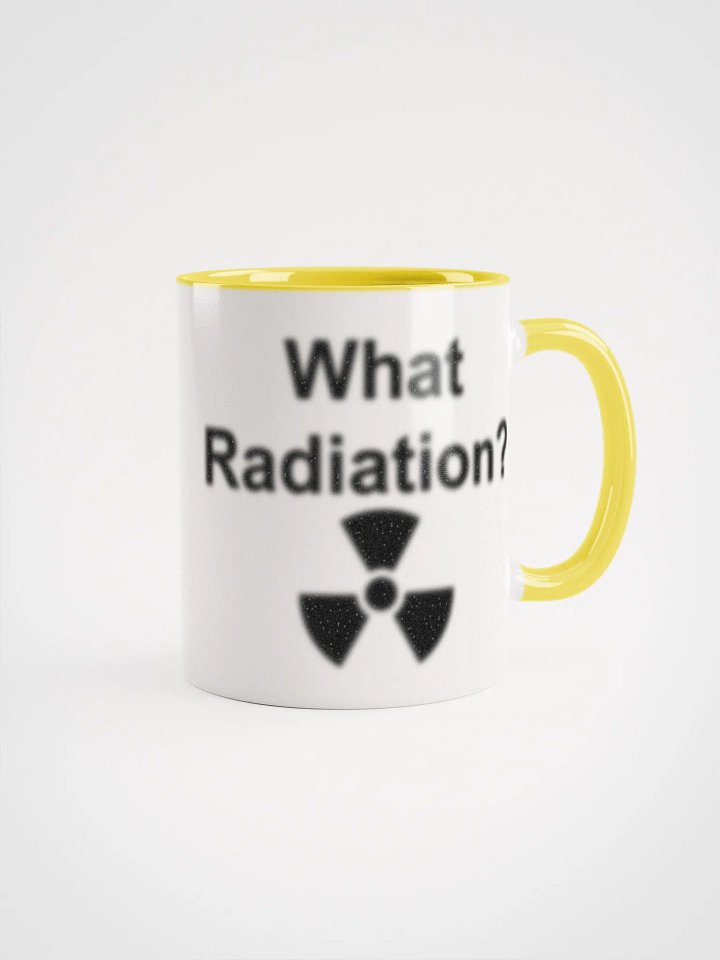 What Radiation? enamel mug product image (2)