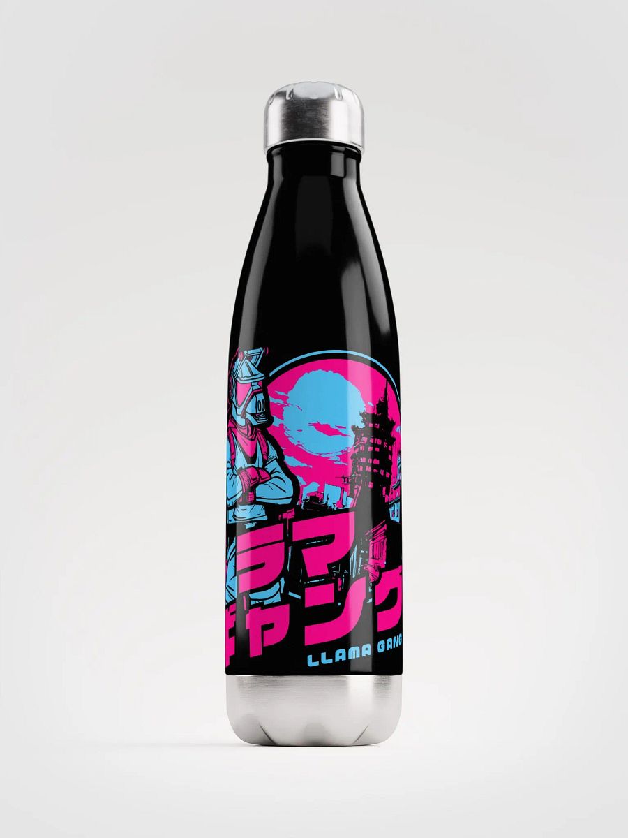 Neo Tilted Black Water Bottle product image (1)