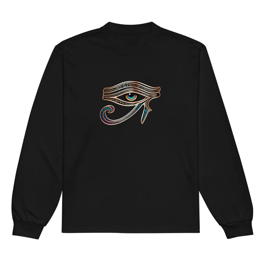 [Eye of Horus 2] - Unisex Premium Heavyweight Long Sleeve Shirt product image (8)