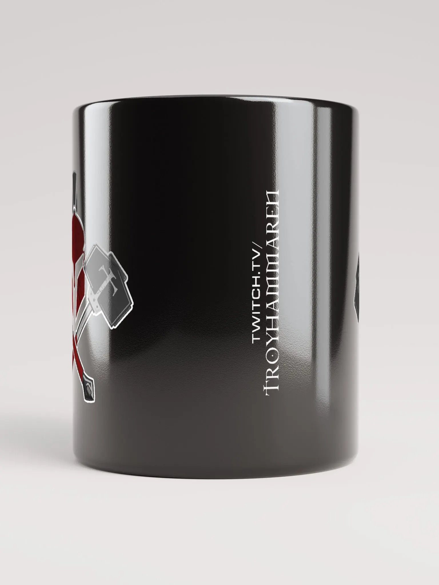 Black Mug: Helmet Logo product image (10)