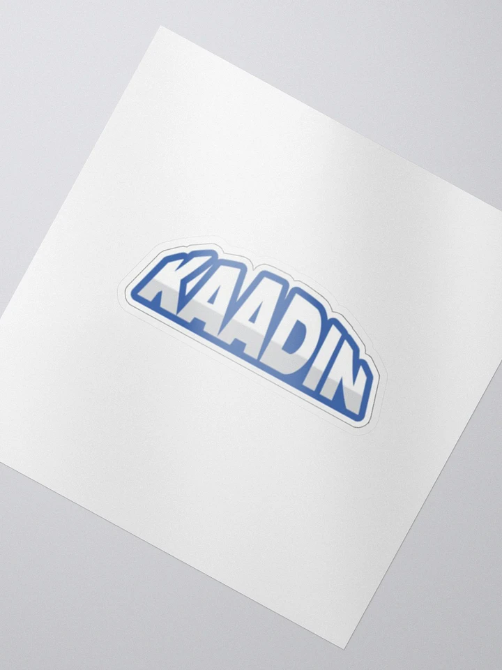 Kaadin - Blue and White Sticker product image (2)