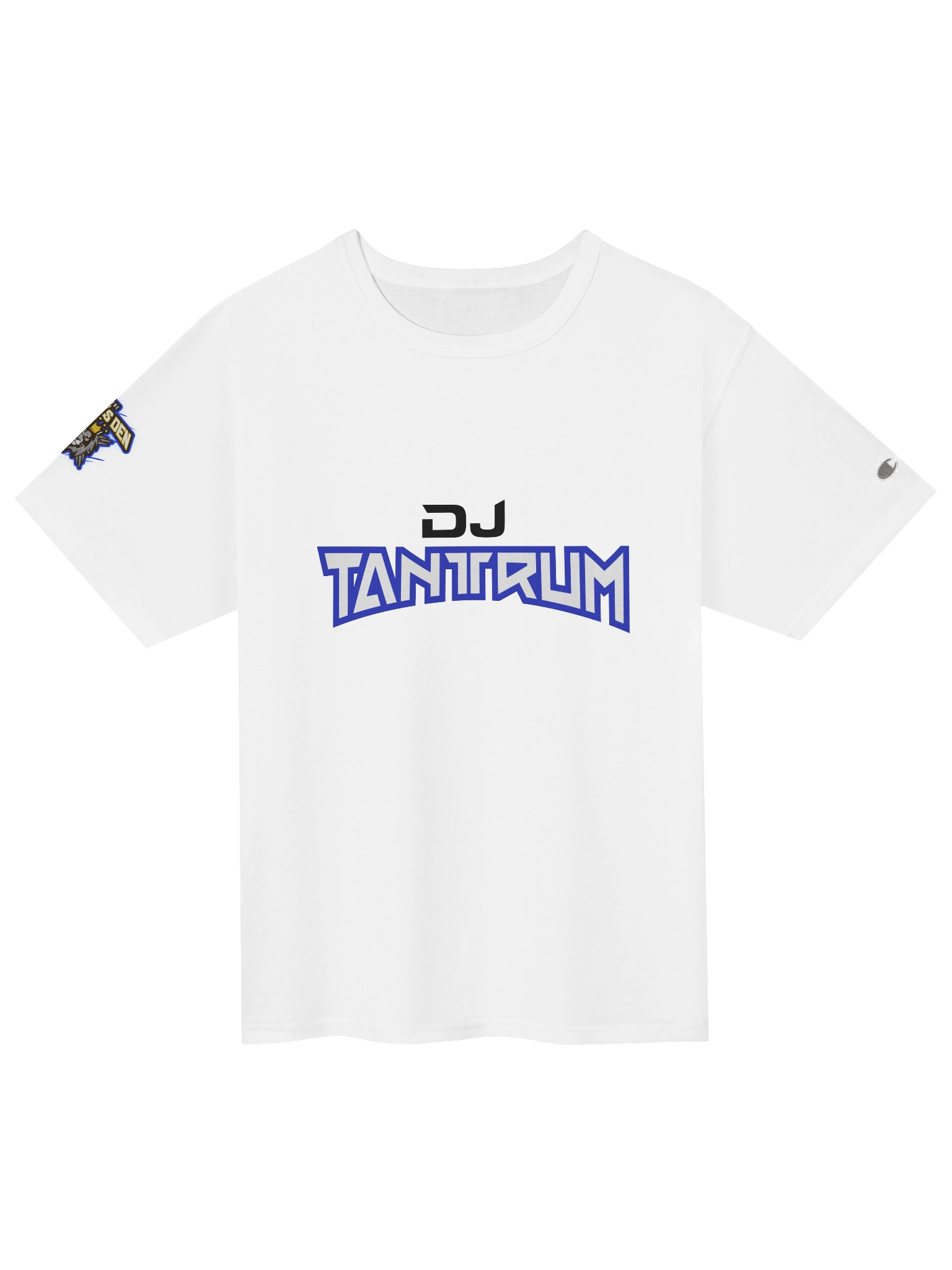 DJ TanTrum Champion T-Shirt (Men's Relaxed Fit) - Cropped Logo product image (1)