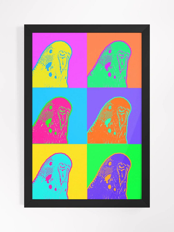 Atlas Bird Pop Framed Print product image (1)