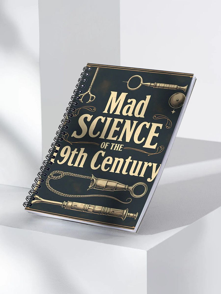 Mad Science 19th Century Spiral Notebook product image (3)
