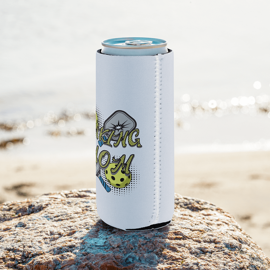 Dinking Mom Pickleball Can Cooler product image (8)