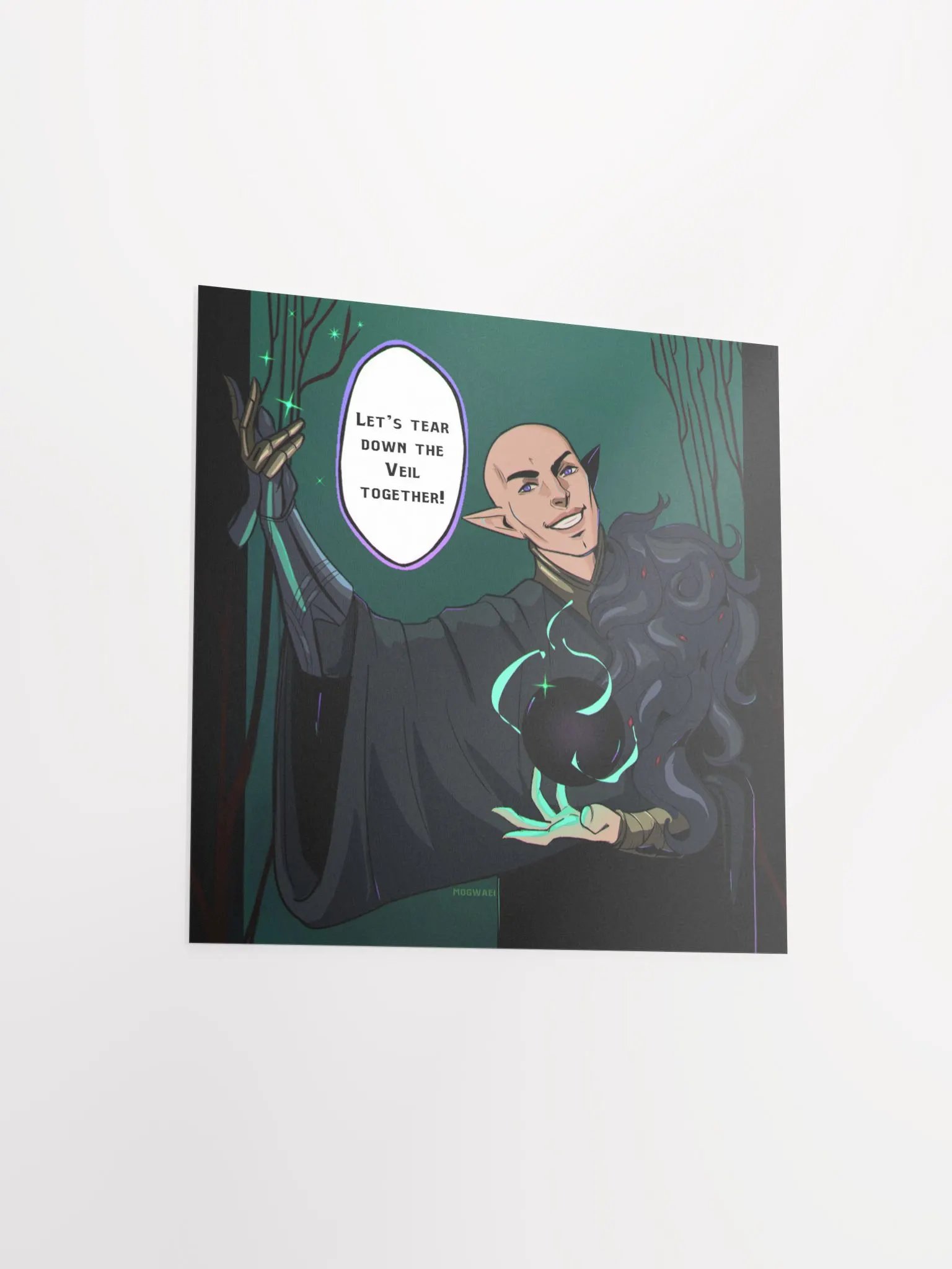 "Let's tear down the veil together!" Poster product image (3)