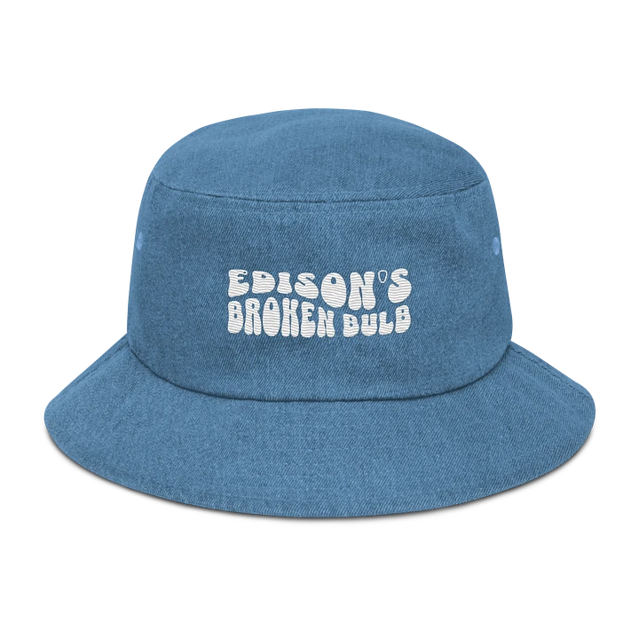 Edison's broken bulb - Colored (Denim Bucket Hat) product image (1)