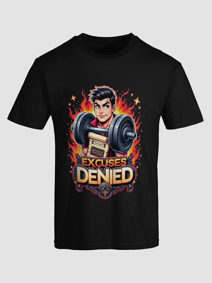Fitness T Shirt logo - Excuses Denied product image (5)