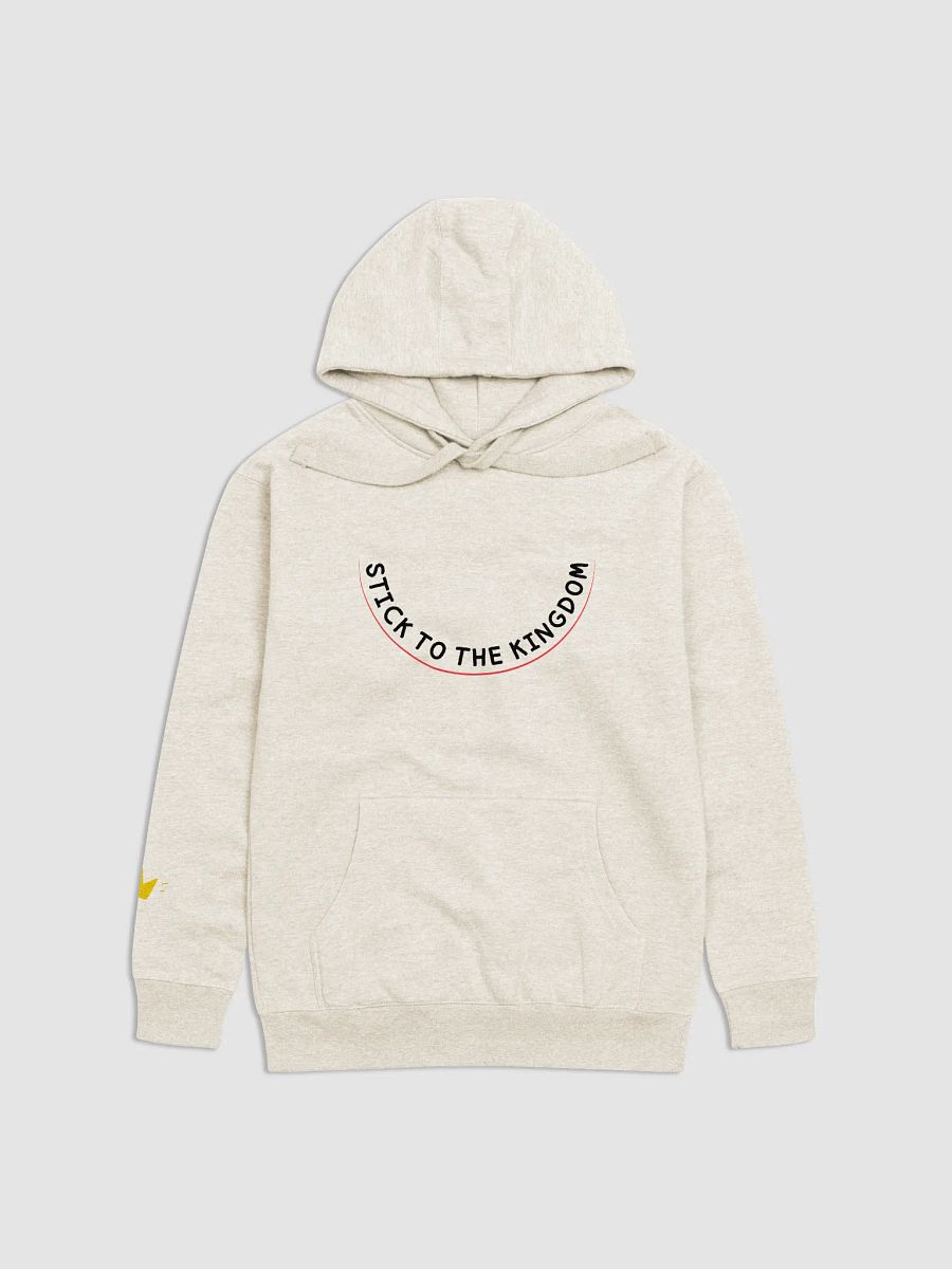 minimalist “Stick to the Kingdom” hoodie product image (4)