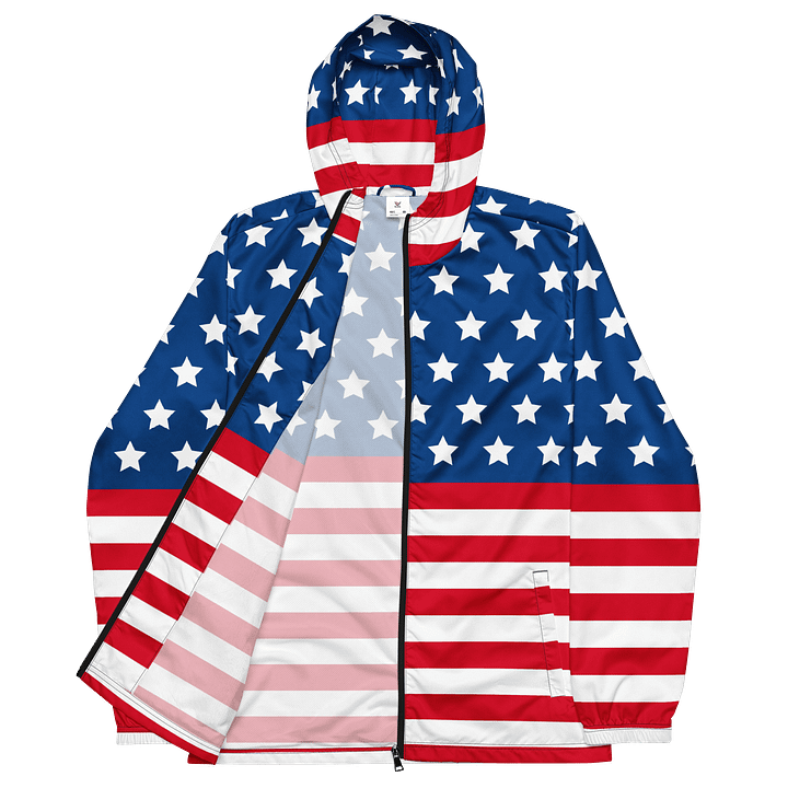 Patriot's Pride All-Over Windbreaker product image (3)