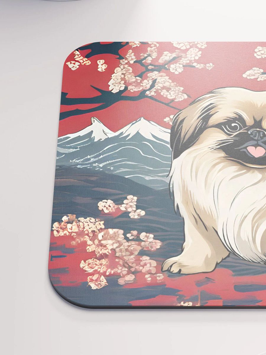 Pekingese Japanese Art Mouse Pad product image (7)