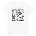 The King Short-Sleeve Unisex T-Shirt White product image (1)