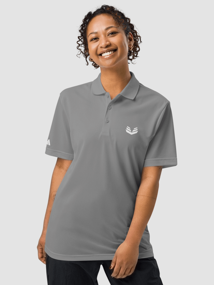 Valkence x adidas Sport Polo Shirt - Grey Three product image (1)