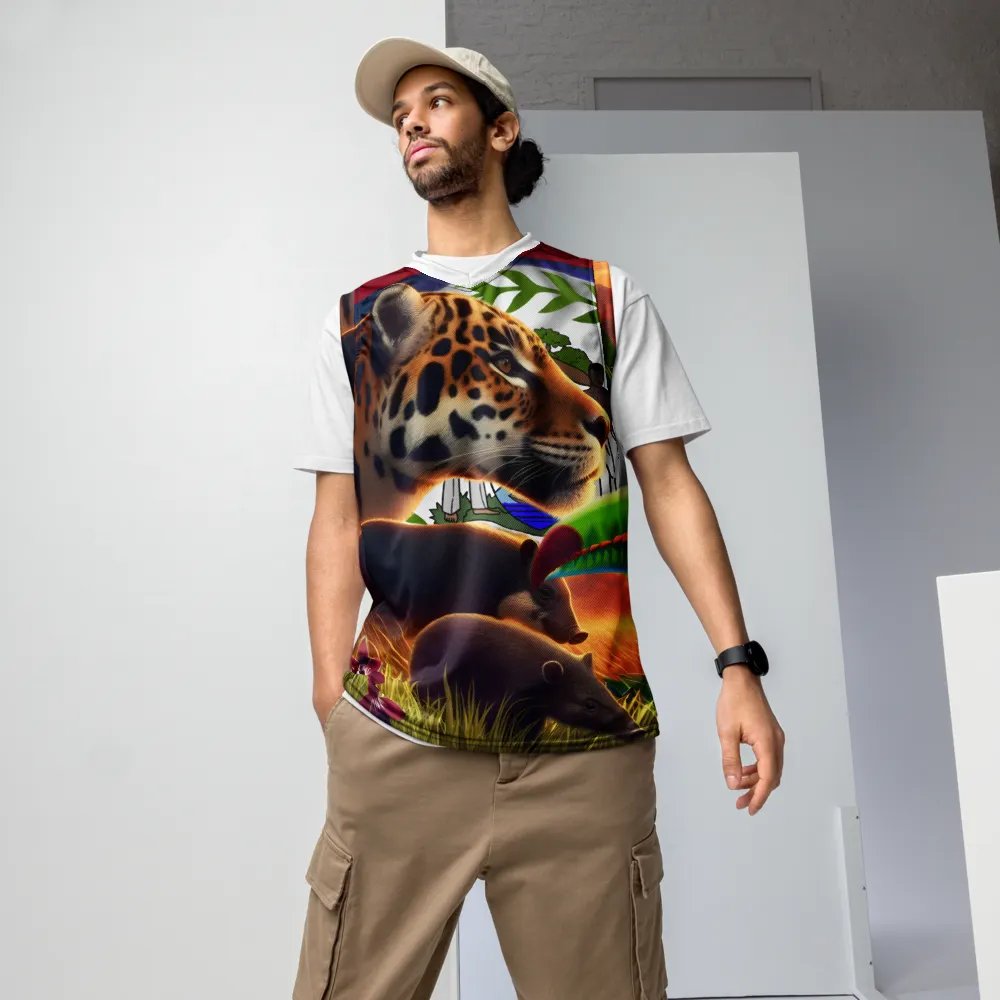 Beauty of Belize Basketball Jersey product image (7)
