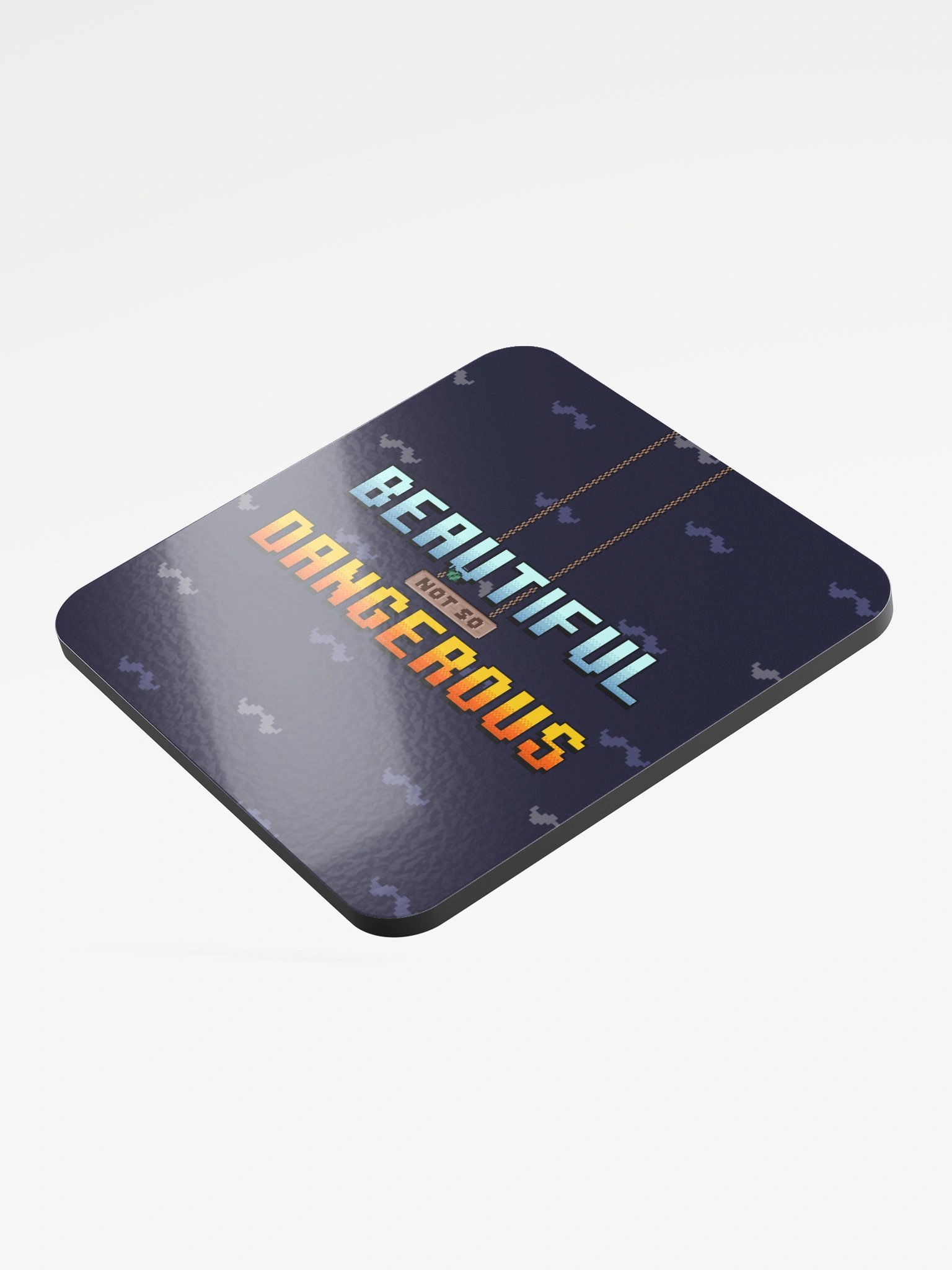 Beautiful (Not So) Dangerous Drink Coaster product image (3)