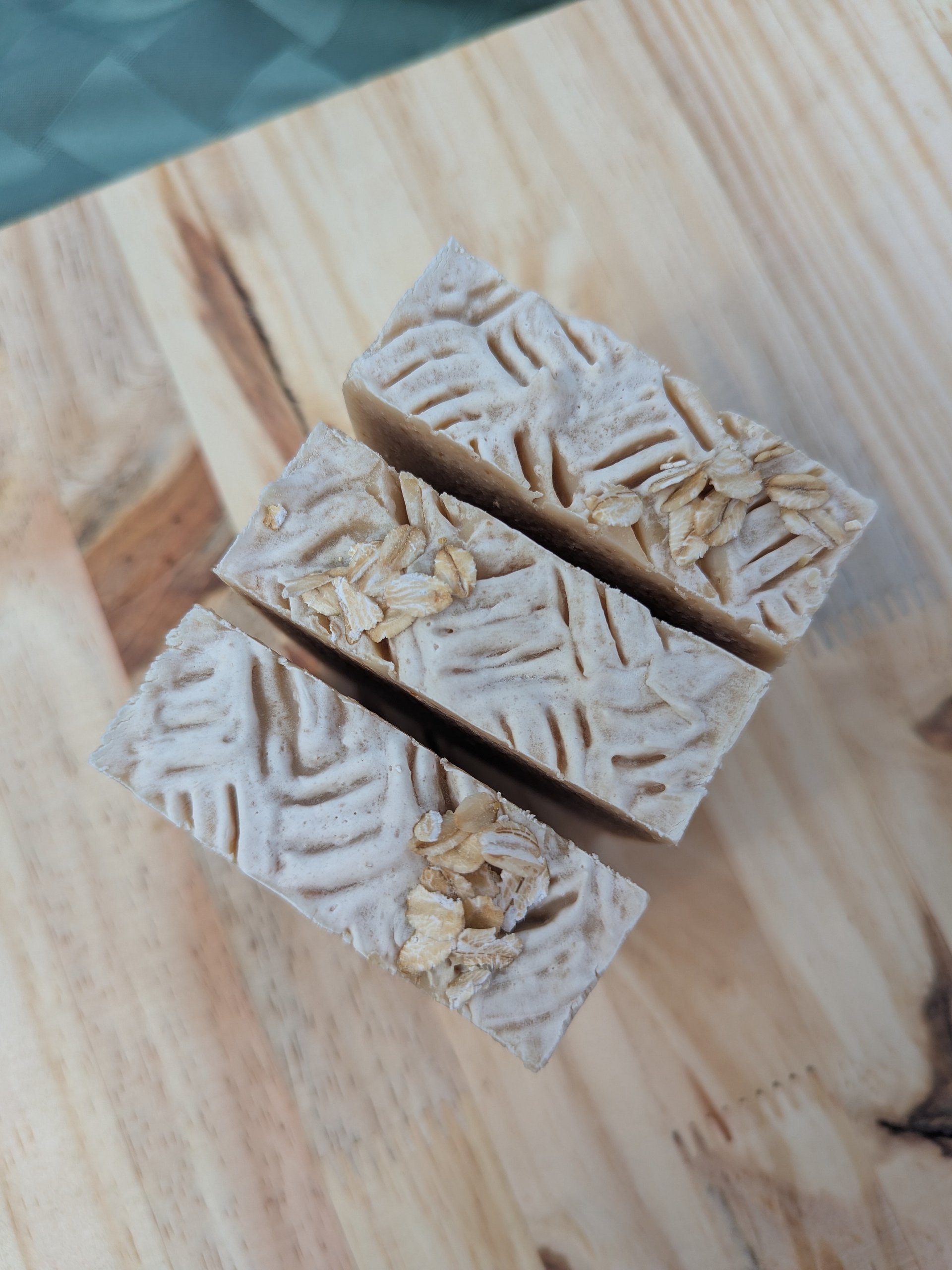 Honey Almond Oatmeal Cold Process Goat Milk Soap product image (4)