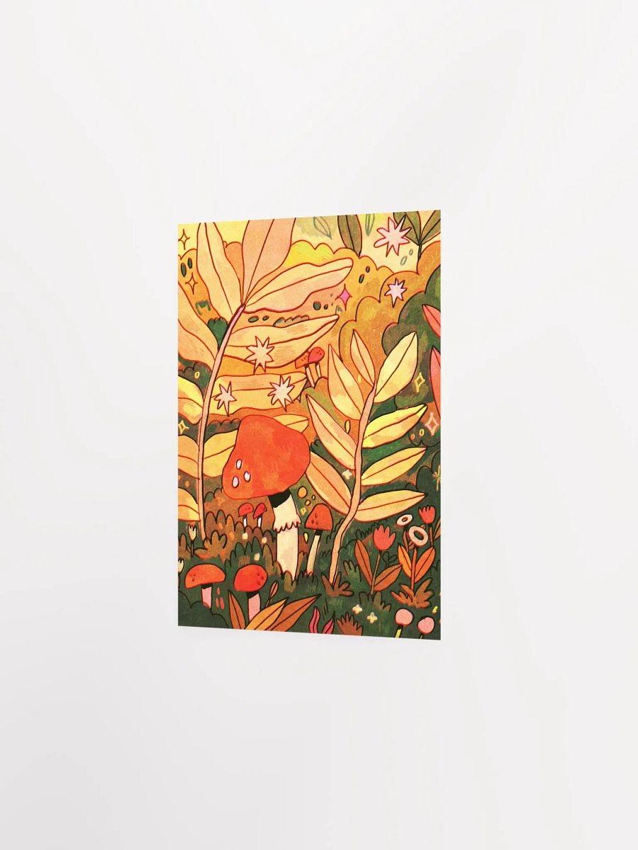 Mushrooms & Leaves Print product image (3)