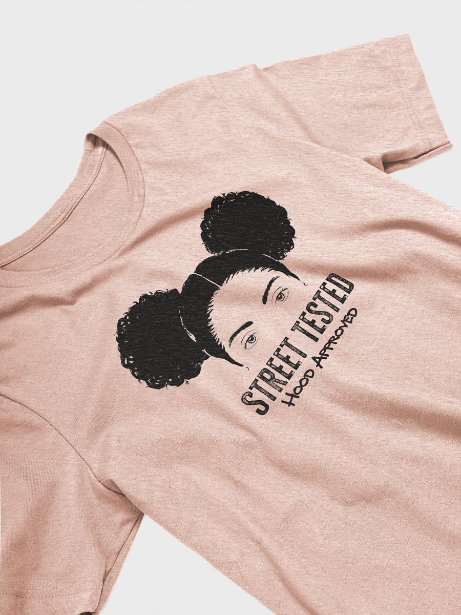 Street Tested Hood Approved Afro Puff T product image (22)