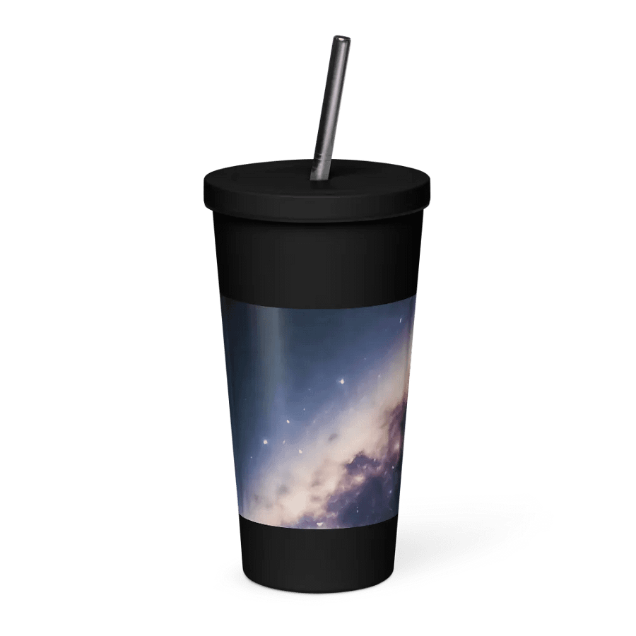 DO IT ALL Insulated Tumbler with a Straw product image (1)